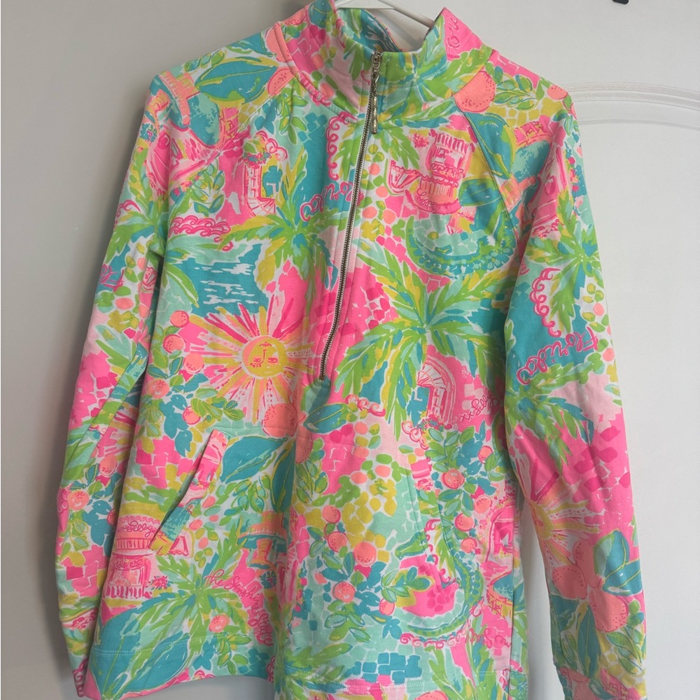 Lilly Pulitzer pop over and matching skort set